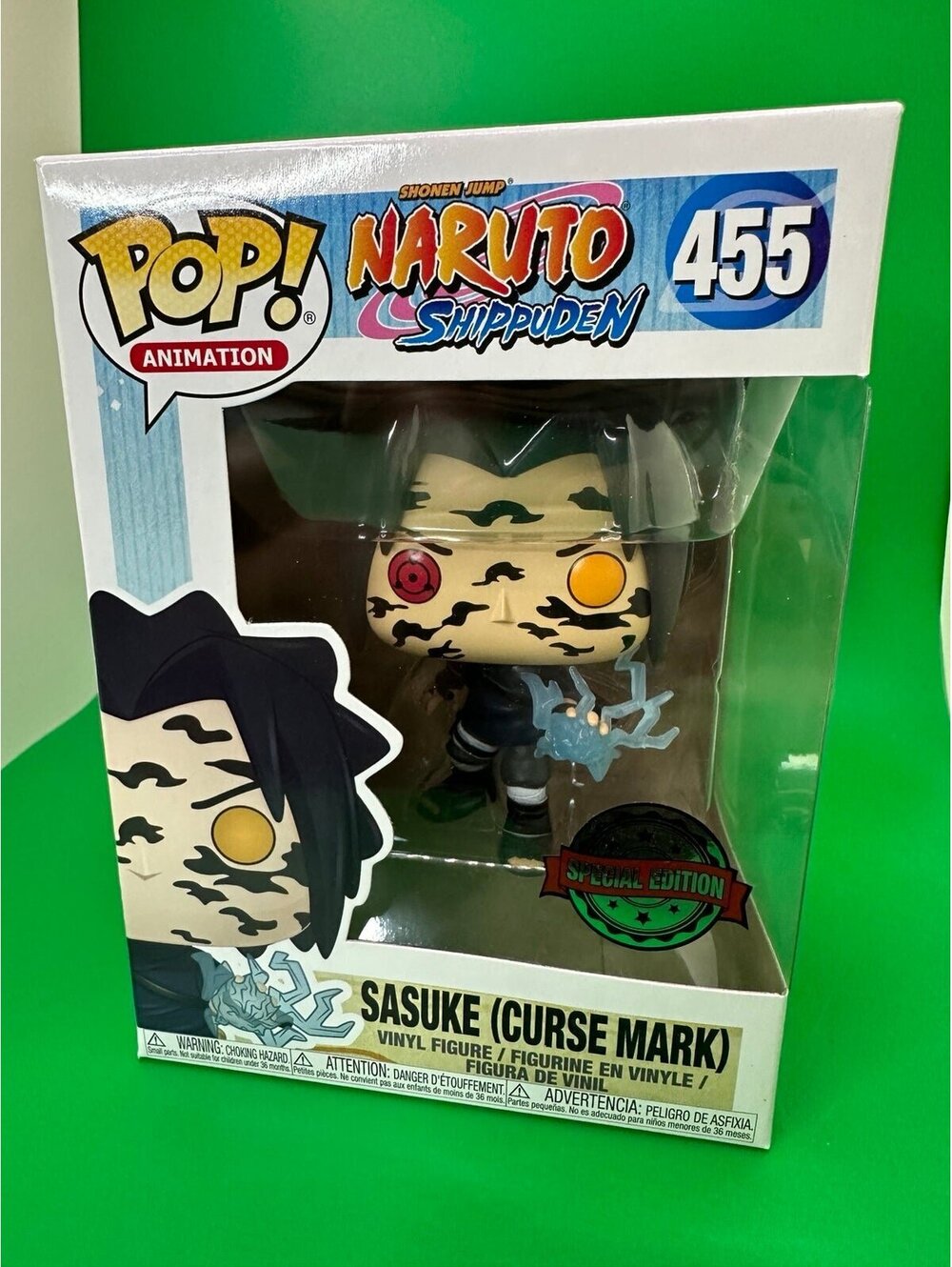 Sasuke curse mark funko 455 SE